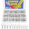 haisstronica 60PCS Tinned Battery Terminals Cable Lugs Kit,AWG 8 6