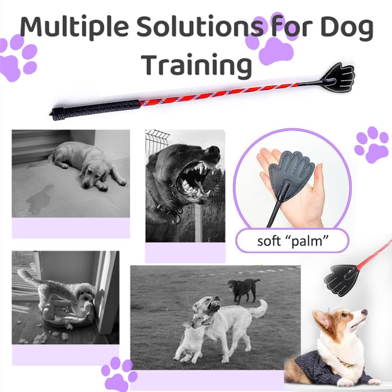 GSNYSAN 2 Pack Dog Training Stick Pole 17", Puppy Training