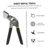 WOONEKY Metal Bender Bill Pliers Tool Hand Seamer for Sheet