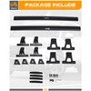 Snailfly Aluminum Roof Rack Cross Bars with Lock Fit for