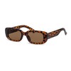Primetta Women's Sunglasses / Slim Rectangular Sunglasses / Slim Shades