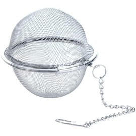 Galepromot 1Pc Stainless Steel Mesh Tea Ball, Loose Leaf Tea Infuser 2.1 Inch Tea Strainer Tea Diffuser for Tea, Seasoning Spices Tea Filters Tea Strainers and Filters