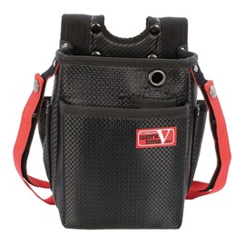Kozuchi (Worktime) VICTORY Waist Bag, Inner Pocket, Includes Tape Hooker, 2 Tiers WTV-104