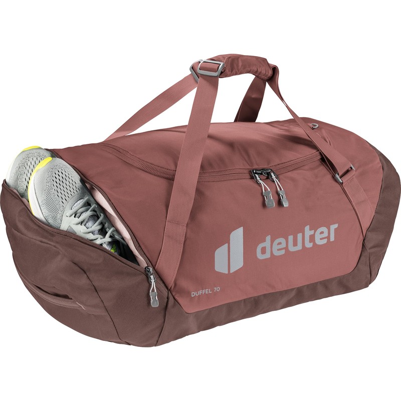 deuter Unisex Adult 70 Duffel Bag, Caspia-Raisin, 70 L