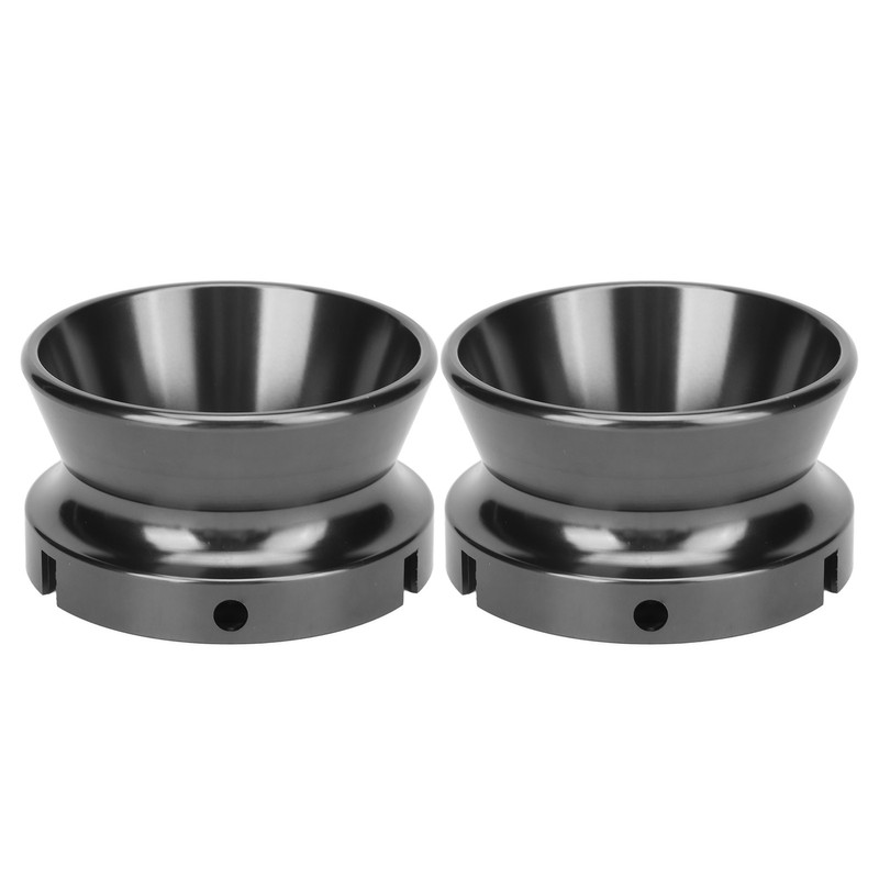 1 Pair 10 Inch NAB Hub Adapters Polished Aluminum Alloy