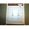 AmerTac Vintage American Tack & Hardwar Ceramic Double Switch Plate