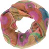 fashionchimp Women Loop Circle Pattern Psychedelic Print Tube Scarf Summer