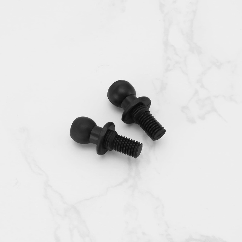 ECSiNG 4pcs Ball Head Screw Fastening Rear Light Threaded Bolt