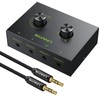 LiNKFOR 4 Port Audio Switcher 4 Input 1 Output/1 Input