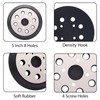 5" Orbital Sander Replacement Pads, 5 Inch 8 Hole Hook