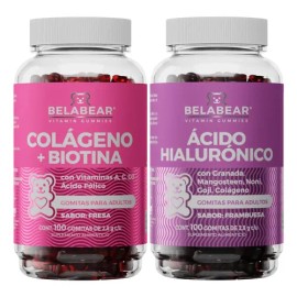 Belabear Colageno  Acido Hialuronico Solanum Twopack Sfn                                                                                              