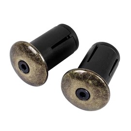 Bike Handlebar End Plugs - Expanding, Adjustable Handlebar Bike Bar Ends for Mountain , Road , BMX, MTB Bicycle - 2 Set Plug or Cap for Bike Bars (Free Installation Tools