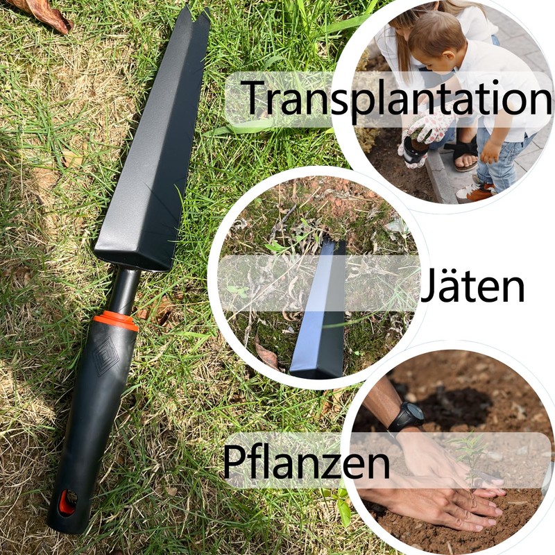 Weed Cutter, Garden Tools, 34.5 cm, Weed Cutter with Ergonomic
