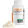 Bronson Vitamin C Powder Pure Ascorbic Acid Soluble Fine Non