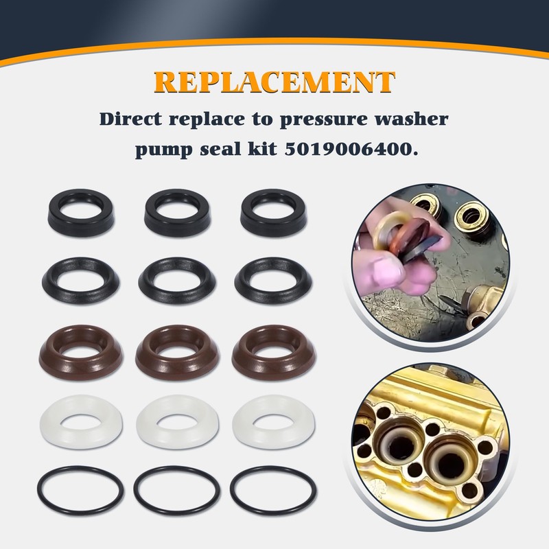 VSEK Packing Water Seal Kit 5019006400 Compatible with ZWD &