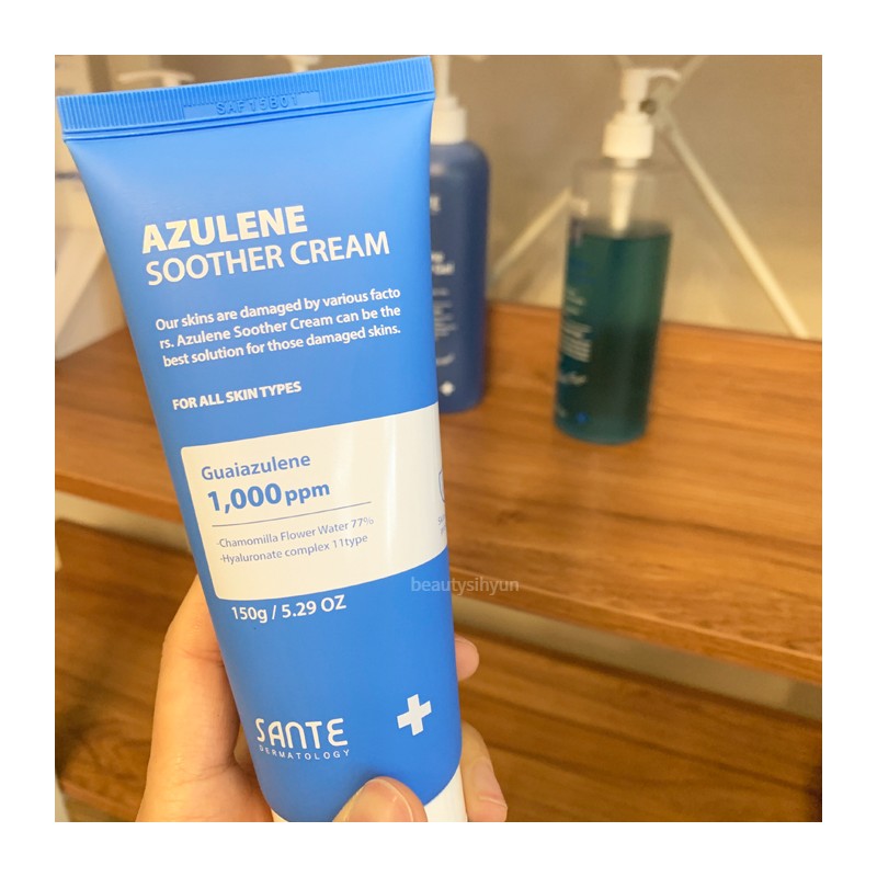 Sante Azulene Soother Cream 150g / 상떼 아줄렌 수더 크림