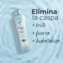 Shampoo Natural Anticaspa Descamación Árbol Verde Canela Y Menta 500ml