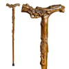 Wooden Walking Cane, Hand-Carved Wood Walking Cane for Men and