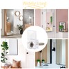 Qjaiune 20 Pack Mirror Holder Clips for Walls, Clear Retainer