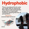 Pure Athlete High Performance Wool Ski Socks - Thermal Warm