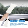 Hovom 2PCS Car Bulldozer Squeegee, Long Handle Tint Tools, Scrubber