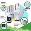 H-Cube All-Weather Microfiber Golf Gloves Men Right Handed Golfer Medium