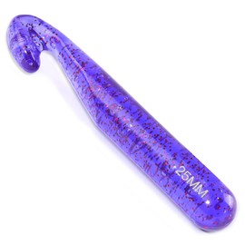 25 mm Large Crochet Hooks, Ergonomic Handle for Arthritic Hands, Professional Huge Crochet Needles, Colorful Transparent Crochet Hook for Beginners and Crocheting Yarn(25 mm)