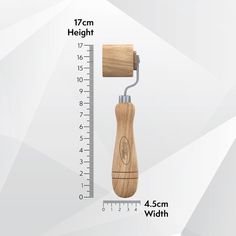 Axus Decor Hardwood Seam Roller (Gray Series) Wallpaper Roller with