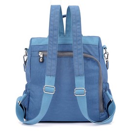 Estwell Women Backpack Ladies Rucksack Handbag Anti-theft Waterproof Nylon School Bag Travel Casual Daypack Fashion Shoulder Bag, Blue