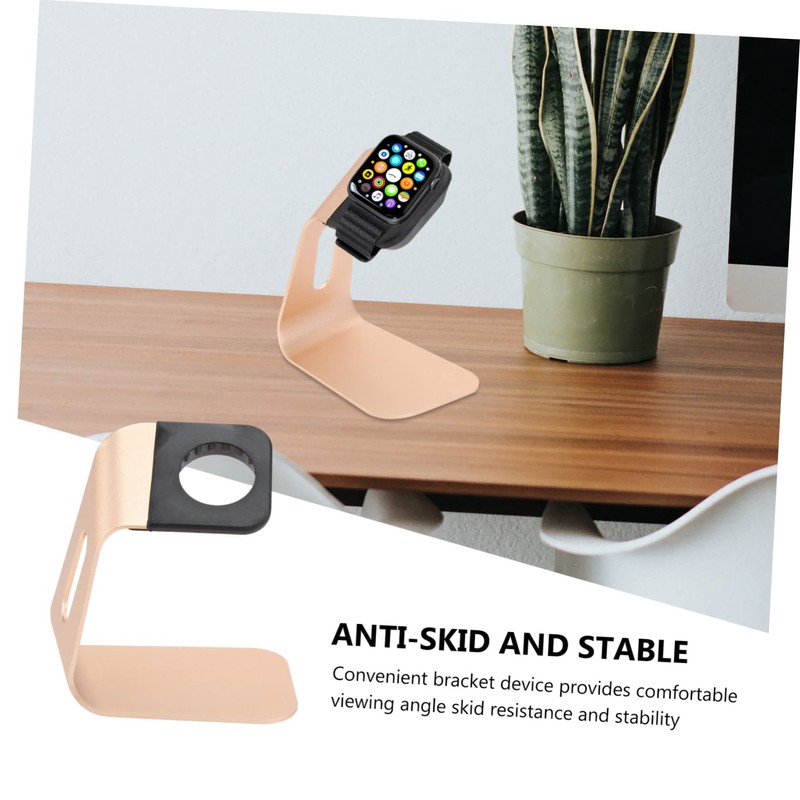 OSALADI 3pcs Aluminium Alloy Charging Stand for Gold Anti- Design