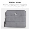 Coach Embossed Croc Billfold Wallet