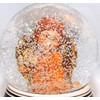 20038 Snow Globe angel with music box 140mm height