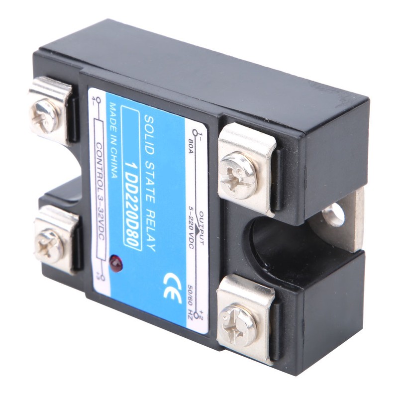 Solid State Relay DC DC SSR Input 3-32VDC Load 5-220VDC