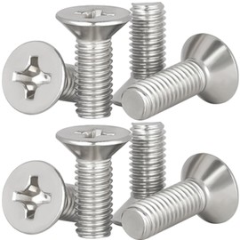 wabklove 8pcs Screw Rotor Brake Disc Retaining 93600-06014-0H Compatible with Acura ILX Integra MDX RDX RLX TL TLX TSX ZDX Stainless Steel Retaining Screws for Front and Rear(8)