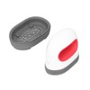 Ironing Machine Red Mini Portable Automatic Temperature Sensing Heat Press