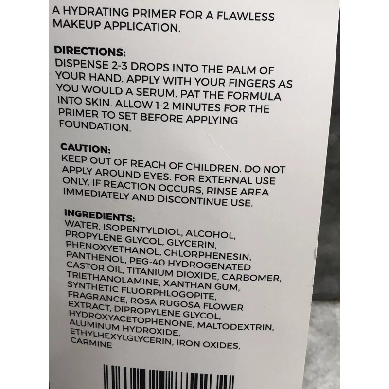 Pure Bb-Pure Rose Infused with Rose Oil Hydrating Primer Serum:15