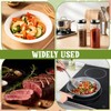 4Pcs 10 oz Large Salt & Pepper Shakers