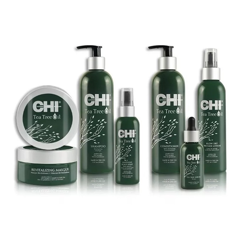 CHI Mascarilla Hidratante Chi Tea Tree Oil Cabello Seco 237ml