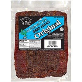 Buffalo Bills Original Western Cut Big Slab Beef Jerky (15 beef jerky slabs per bag)
