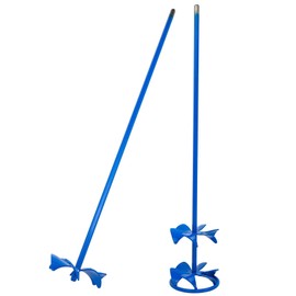 Toolty Mixing Paddle Stirer Agitator for Liquid Materials and Resins 90mm Powder Coated Steel Set DIY S086