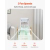 Portable Air Cooler 700ml Water Tank 3 Speeds Fan Household