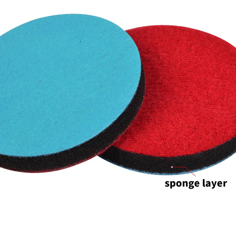 Glass Grinding Polishing Abrasive Disc Sandpaper Pads Kit for Glass