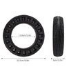 Electric Scooter Tire Explosion Proof Safety Honeycomb Replacement Rubber Electric