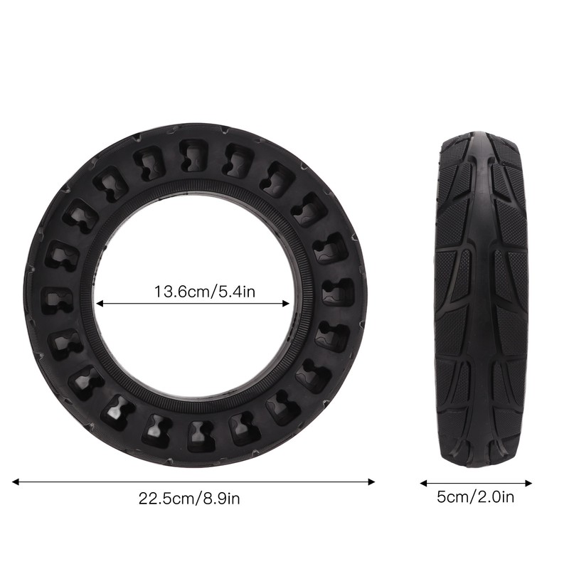 Electric Scooter Tire Explosion Proof Safety Honeycomb Replacement Rubber Electric