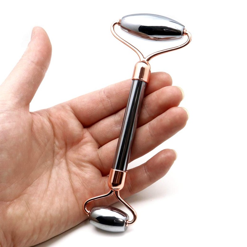 GOLD STONE Terahertz Ore Face Roller for Facial Beauty Small