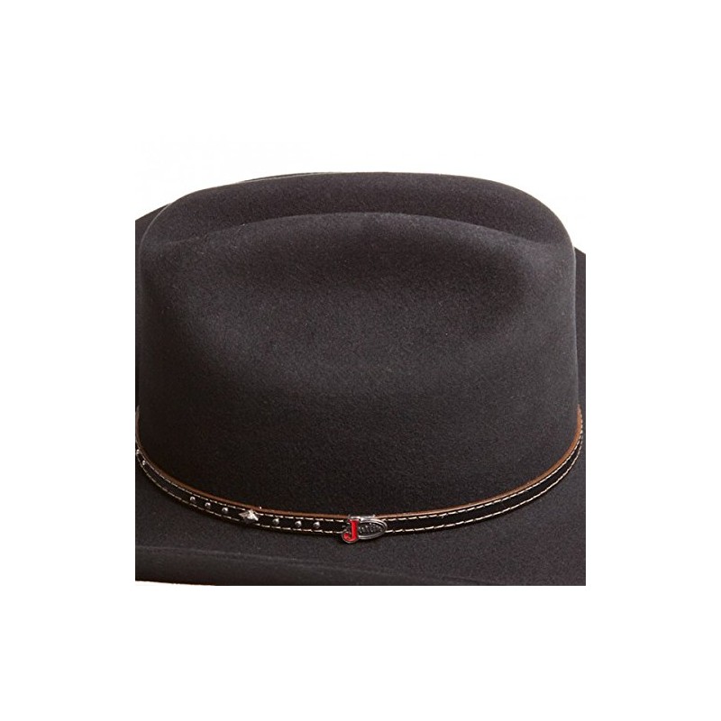 Justin Men's 3X Hills Hat, Black, 7