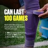 SPORTTAPE Sock Tape - 6 Rolls, Purple - 1.9cm x