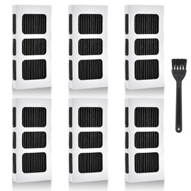 Ancolin 6 Pack Paultra2 Refrigerator Air Filter Replacement, Compatible with Frigidaire Pure Air Ultra 2,Pure air Ultra II, refrigerator Air Filter, and Electrolux Part 5303918847, 242047805