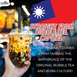 Fusion Select Bubble Tea Mix - 3-in-1 Drink Powder with Cream & Sugar - Instant Pre-Mixed Beverage for Hot or Cold Blends & Yummy Frappes - 6 oz. Pack, Made in Taiwan (Mango)