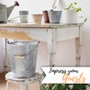 Autumn Alley Rustic Farmhouse Bathroom Trash Can and Toilet Brush